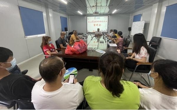 市古鎮(zhèn)混凝土公司工會組織開展勞模宣講團(tuán)進(jìn)企業(yè)宣講活動