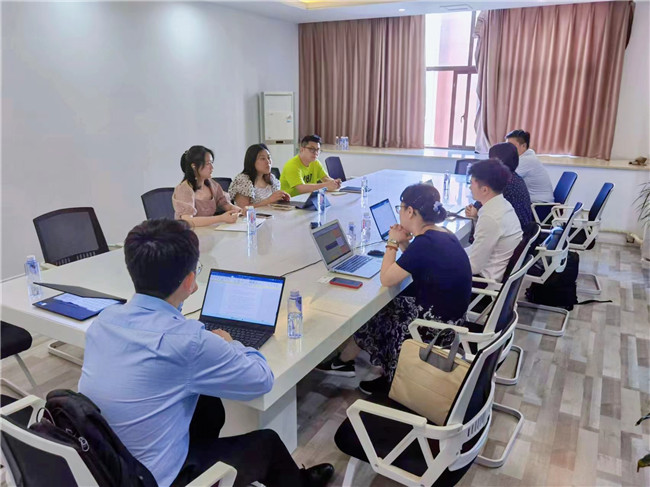 國泰君安證券到市古鎮(zhèn)投資公司考察調研