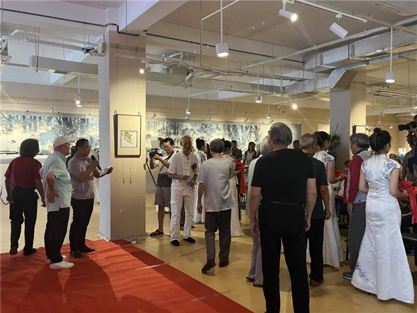 盛世翰墨·景漂藝術家戴德全陶瓷國畫作品（全國巡展）首展開幕