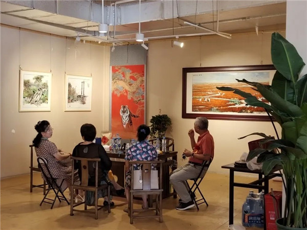 盛世翰墨·景漂藝術家戴德全陶瓷國畫作品（全國巡展）首展開幕